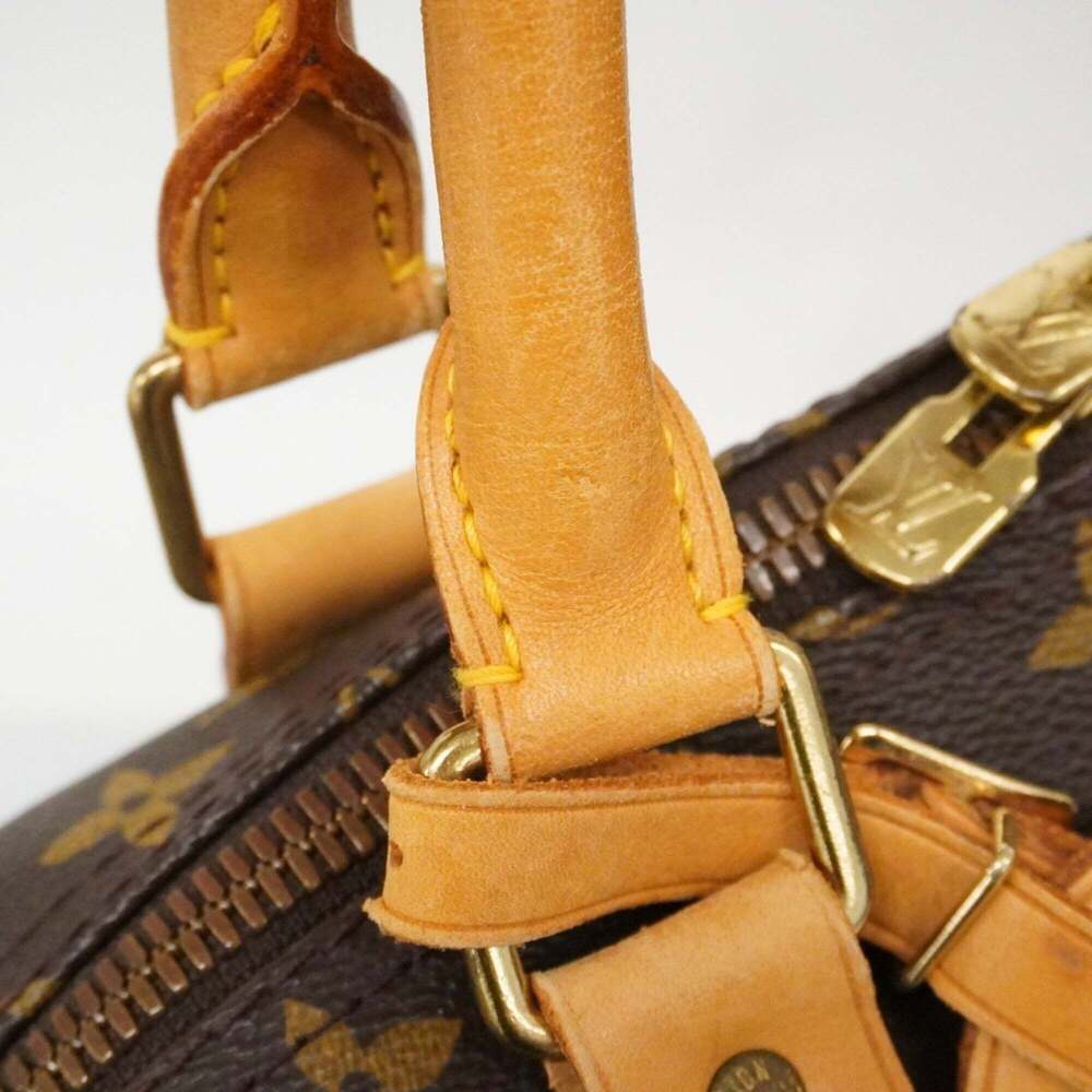 LOUIS VUITTON Authentic Brown Monogram Boston Bag - Picture 11 of 13